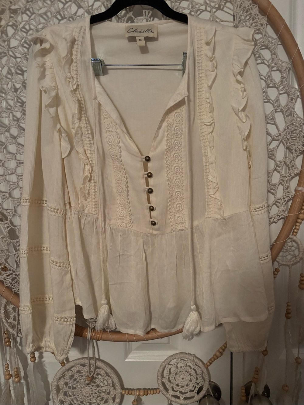 Cleobella boho long sleeve‎ Size Medium A00346